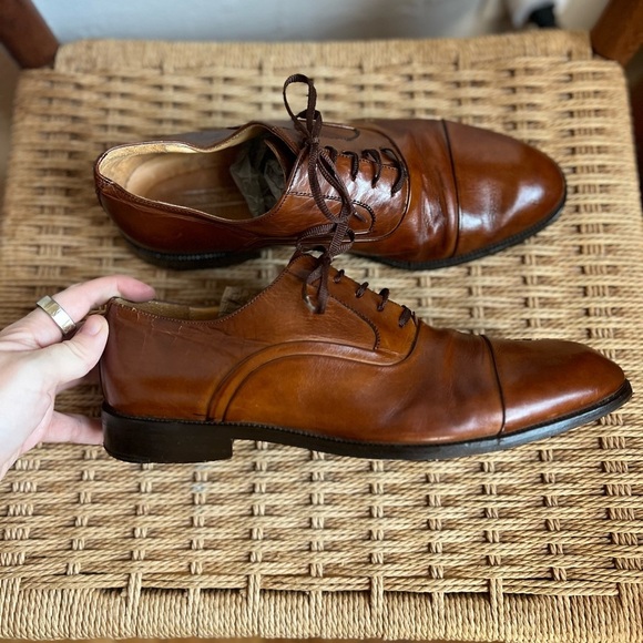 Johnston & Murphy Cellini Men’s Cap-Toe Oxford Shoes – Made in Italy – Size 9M main image 10